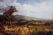 Theodore Fourmois Landscape in the Ardennes oil painting on canvas